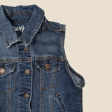 Jacket Denim Vest. Age 7-8