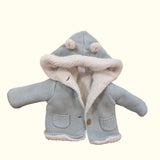 Fleece Lined knitted Hoodie. Age 3M