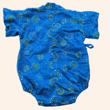 Blue Tie Fireworks Onesie. Age 3-6M