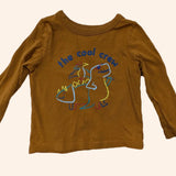 The Cool Crew Dino LS T-Shirt. Age 18-24M