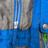 Zip Blue Winter Jacket. Age 4