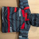 Striped Snow Jacket. Age 6-7