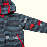Striped Snow Jacket. Age 6-7