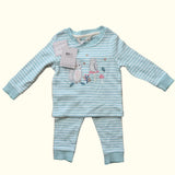 Striped Owl T-Shirt and Pants. Age 3-6M. BNWT